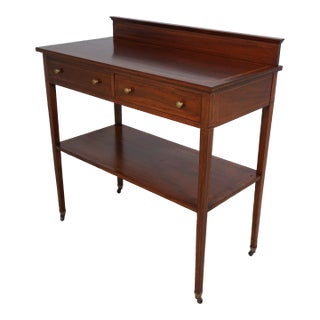 Vintage Inlaid Mahogany Federal Style Server For Sale