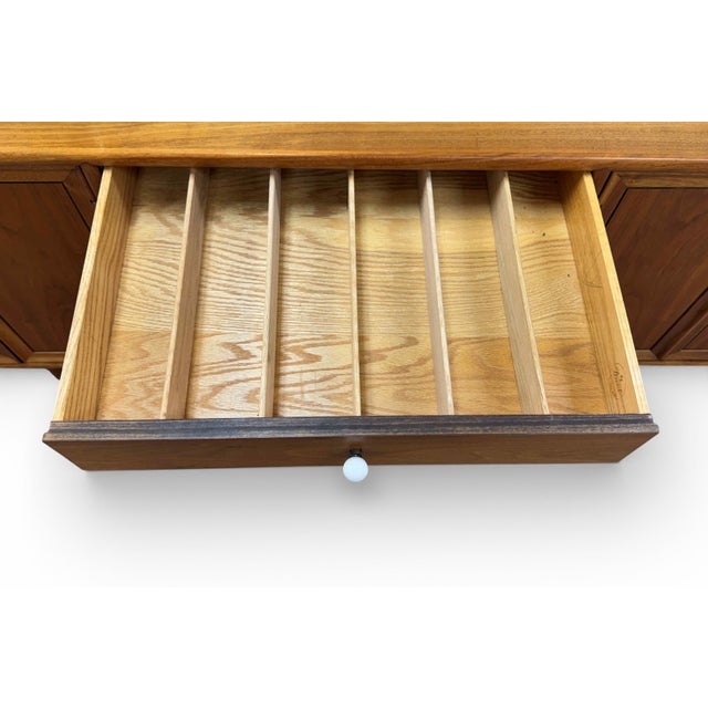 Kipp Stewart for Drexel Mid Century Modern Declaration Credenza or Buffet For Sale - Image 14 of 18