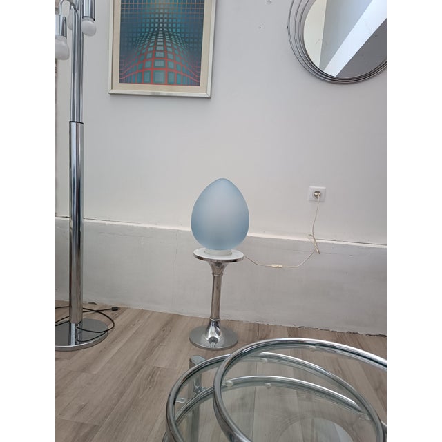 Model 5178 Egg Lamp from Siba, 1980s For Sale - Image 4 of 7
