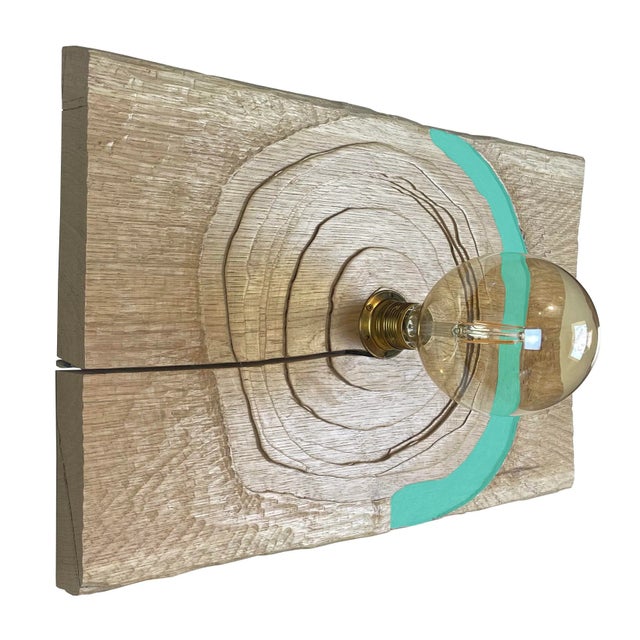 Not Yet Made - Made To Order Green Spinning Top Lamp by Pietro Meccani for Meccani Design For Sale - Image 5 of 5