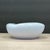 1960s Vintage Blue Glass Ashtray – Midcentury Modern Wavy Design For Sale - Image 5 of 8