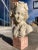 Bust of 19th Century French Woman on Cube Marble Mount After Grinam Niam Paris For Sale - Image 13 of 13