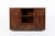 Antique Art Deco Italian Walnut Wood Credenza Cabinet For Sale - Image 11 of 12