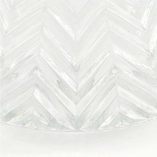 Geometric Glass Wall Light from Limburg, Germany, 1970s For Sale - Image 4 of 9