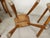 Brutalized Elm High Chairs, 1980s, Set of 5 For Sale - Image 14 of 16