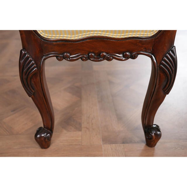 21st Century Upholstered Window Bench For Sale - Image 11 of 11