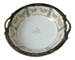 Antique Hand-Painted Nippon Serving Bowl