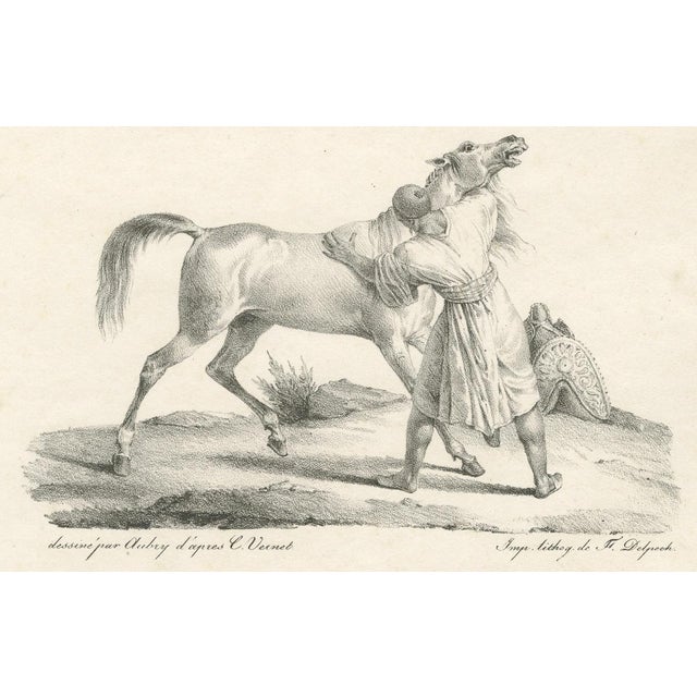 Aubry after Carle Vernet, Horsemen, 1825, Lithograph For Sale - Image 6 of 9