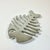 Crate & Barrel 1980s Vintage Coastal Boho Chic Trompe L’Oeil Style Aluminum Fish Trivet For Sale - Image 4 of 13