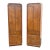 Pair Vintage Thomasville Campaign Style Tall Cabinets For Sale