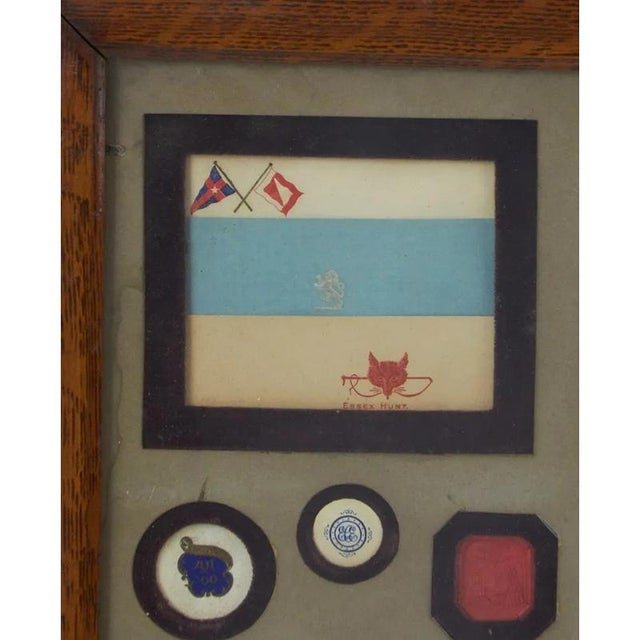 Antique Framed 19th C. Stationery & Engraving Samples Provenance: The Susie Hilfiger Collection For Sale - Image 4 of 11