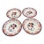 A Set of 4 Antique Doulton’s Alma Pattern Soup Plates, Circa 1880’s For Sale