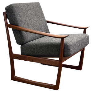 Mid-Century Modern Lounge Chair in Teak by Grete Jalk for France and Son, 1950s