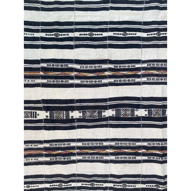 Vintage Long Malian Tribal Woven Kilim For Sale - Image 14 of 18