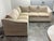 Kravet Custom Chenille Two Piece Sectional For Sale - Image 4 of 12