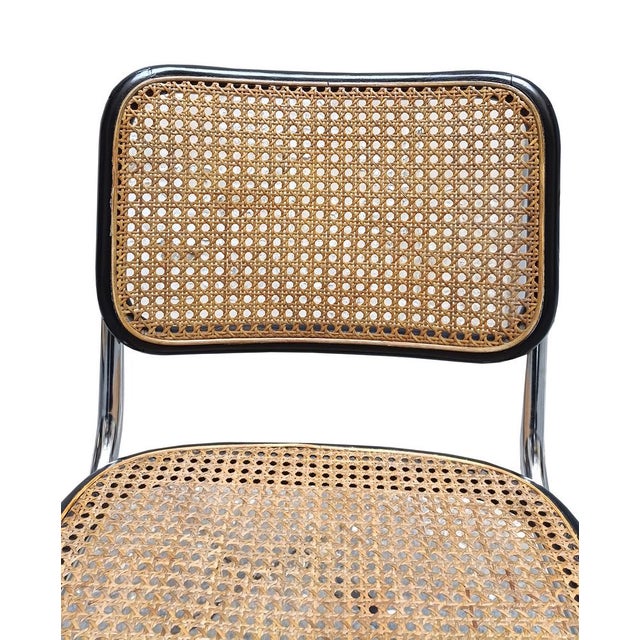 1970s Cesca Chairs by Marcel Breuer for Thonet, Italy, 1970s, Set of 2 For Sale - Image 5 of 10