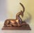 1920 Art Deco Copper Clad Gazelle or Deer Figure For Sale - Image 4 of 13