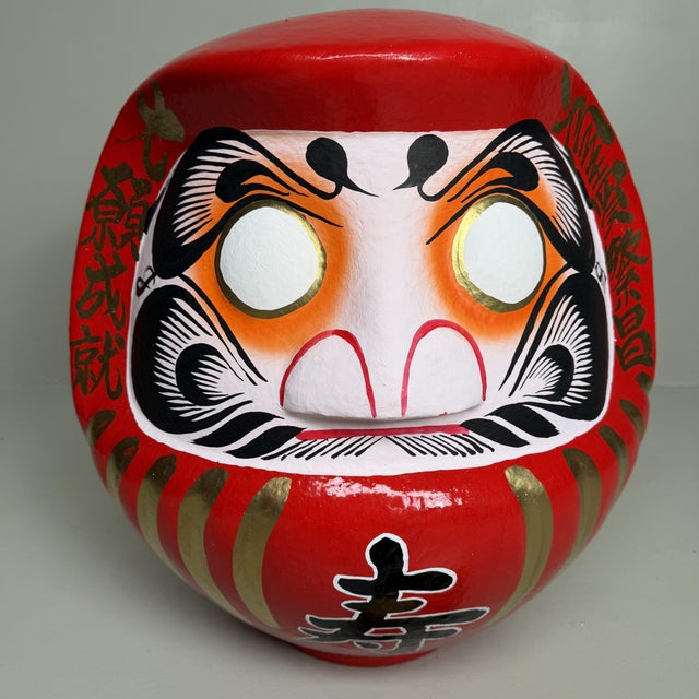 1980s Large Vintage Japanese Daruma, 1980s For Sale - Image 5 of 8