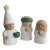 Vintage Lisa Larson Ceramic Advent Children Trio - Gustavsberg & Rörstrand For Sale
