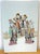 Asian Chinese Export Famille Rose Scholars Porcelain Plaque, Republic Period, 1920-40 For Sale - Image 3 of 12