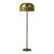 1960s Brass Mushroom Floor Lamp in the Style of Laurel For Sale