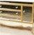 Wood Late 20th Century Hollywood Regency Giltwood and Mirrored Glass Sideboard With Crystal Knobs For Sale - Image 7 of 8