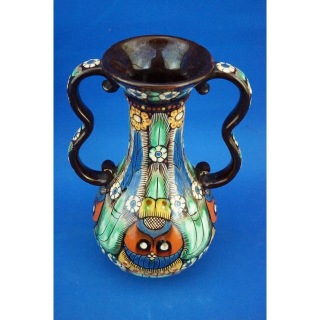 Ceramic Vase from Jean Wanzenried's Thun Factory, Switzerland, Late 19th Century For Sale - Image 12 of 18