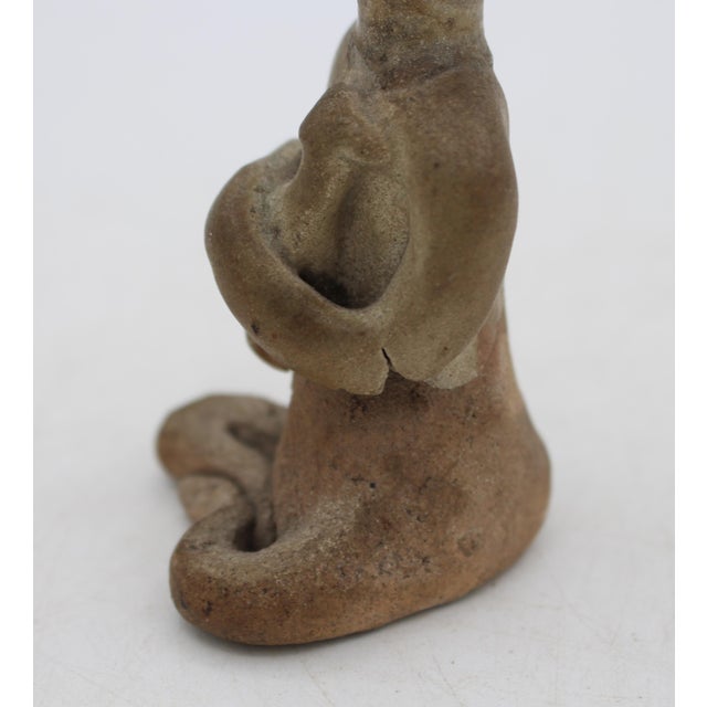 Ceramic Circa 1300-1500 Thai Stoneware Fertility Symbol Figure For Sale - Image 7 of 8