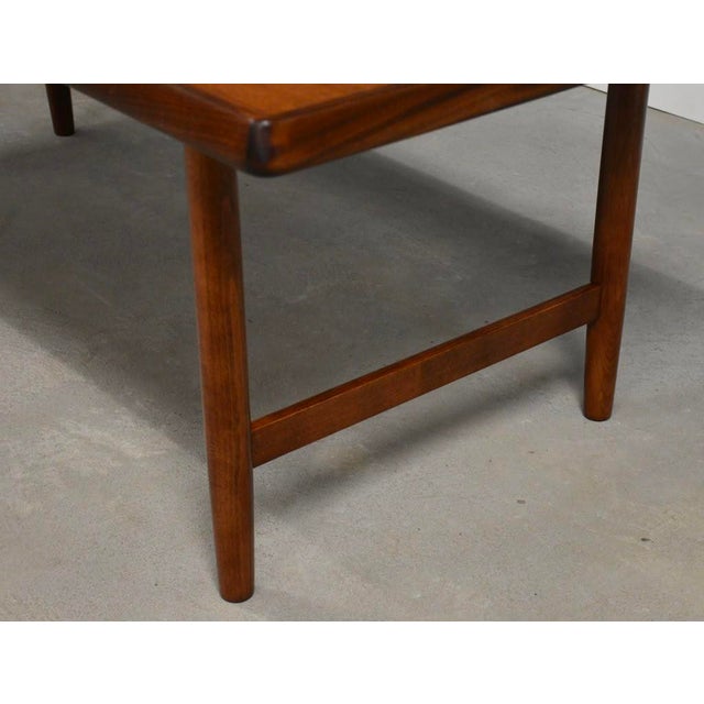 1960s 1960s Refinished Tall Danish Modern Teak Coffee Table For Sale - Image 5 of 8