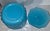 Rare Baby Blue Mayfair Open Rose Depression Glass Cookie Jar For Sale - Image 12 of 12