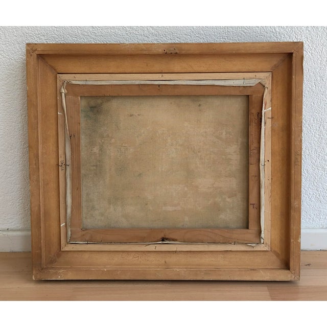 Charles Monnier, Portail à la Campagne, Oil on Canvas, Framed For Sale - Image 9 of 10