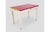 Vintage Kitchen Table with Red Formica Top and Shaped Legs For Sale - Image 12 of 13