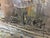 Vintage Mid Century Oil Painting | Sacré-Cœur Street Scene | Framed Paris Montmartre Art, C. 1950’s For Sale - Image 10 of 11