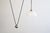 Metal Double Posa 22 Counterweight Pendant Lamp in Nickel and Porcelain by Florian Schulz, 1990s For Sale - Image 7 of 12
