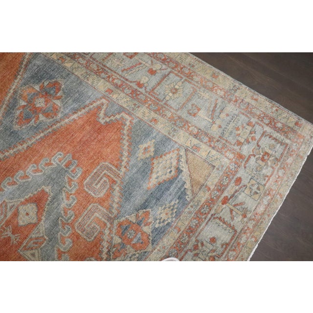 Antique Geometric Persian Veece Room Size Rug For Sale In New York - Image 6 of 9