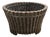 Cast Bronze Faux Bamboo Jardinière Planter With Verdigris For Sale