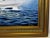 British Marine Oil Painting Windermere Lake District Ascendancy — Fairline Squadron 50 Yacht Under Cumbrian Skies Signed Edward Hersey Gilt Framed For Sale - Image 6 of 18