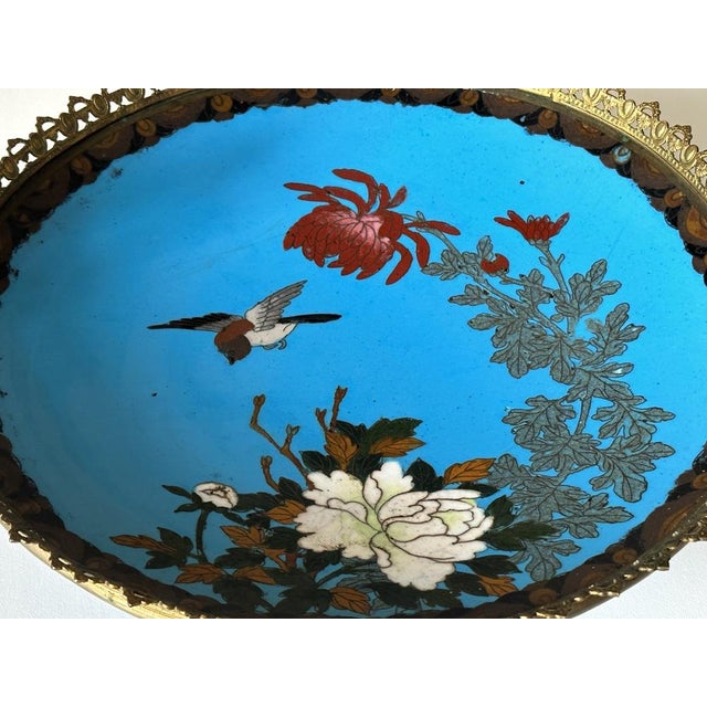 Metal Japanese Art Centerpiece, 19th Century For Sale - Image 7 of 18