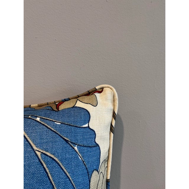 G P & J Baker Nympheus Toss Pillow For Sale - Image 4 of 4