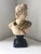 Rustic Painted Greek Figurine Apollo Bust For Sale - Image 3 of 10