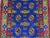 Cobalt Blue Turkmen-Style Mori Gul Wool Runner Rug, 2'8" X 9'3" For Sale - Image 9 of 15
