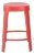 RS Barcelona Ombra Indoor/Outdoor Counter Stool, Red For Sale