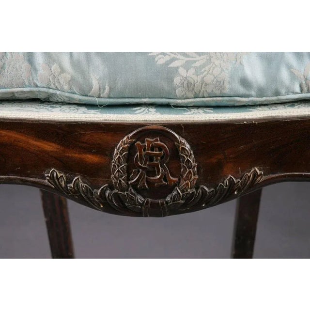 Brown 19th Century Baroque Colonial Throne Chair For Sale - Image 8 of 11