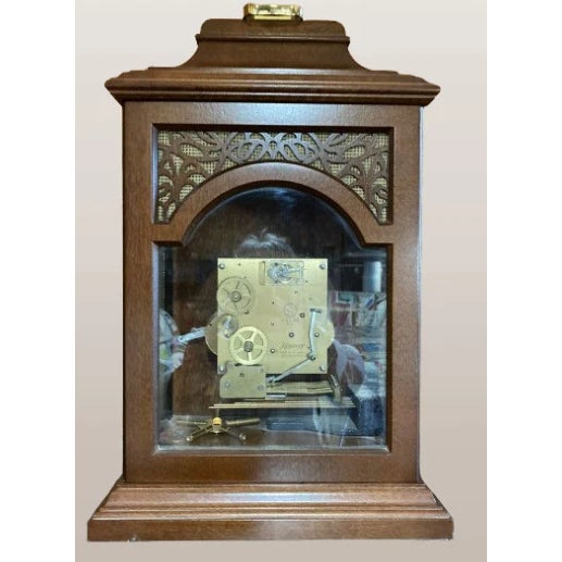 2000s Vintage Bracket 1770 Tempus Fugit Clock For Sale - Image 4 of 8