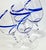 Cobalt Ribbon Goblets- Set of Four For Sale - Image 4 of 12