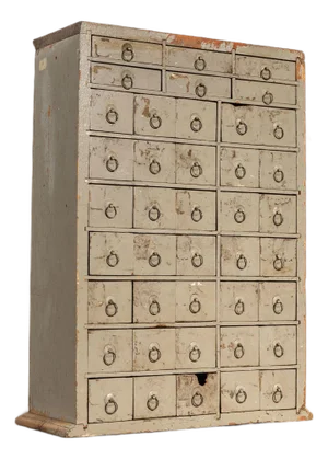 Late 19th Century Munyons Homeopathic Remedies Apothecary Cabinet