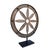 Asian Wrought Iron Wagon Wheel Sculpture on Stand, Indonesia, 19th Century For Sale - Image 3 of 17