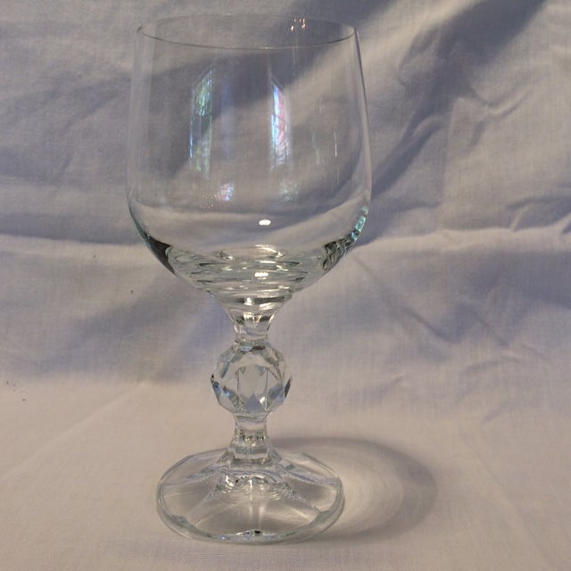 Vintage Czech Crystal Wine Glasses by Bohemia - Set of 6 | Chairish