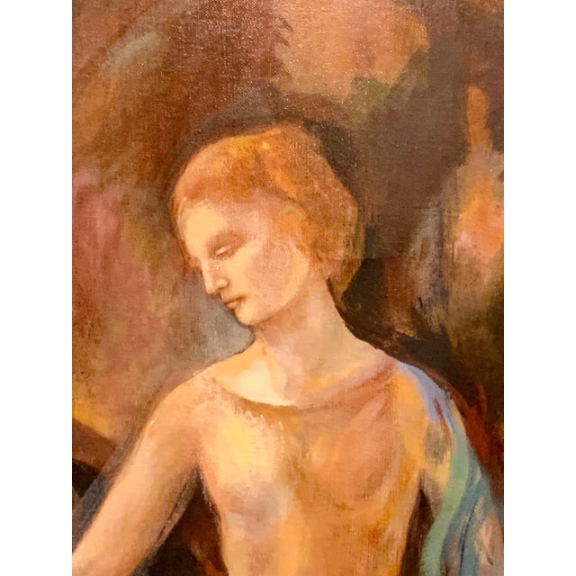 Modern “Ethereal” Original Acrylic Painting on Canvas For Sale - Image 3 of 7