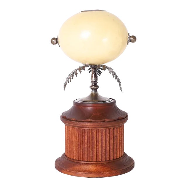 Ostrich Egg Candlestick For Sale